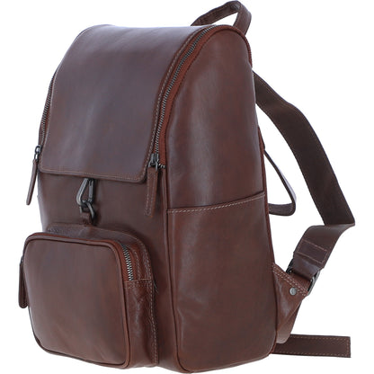 Ashwood Leather S-64 Brown Leather Backpack
