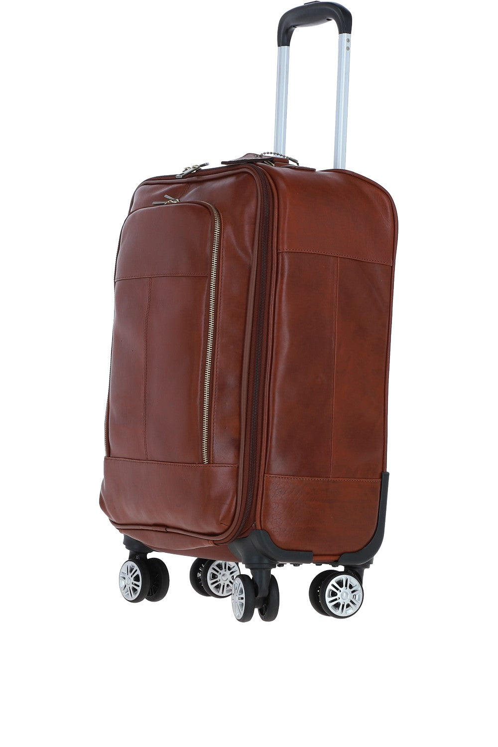 Ashwood Leather PL-52 Temponada Tan Cabin Trolley Bag