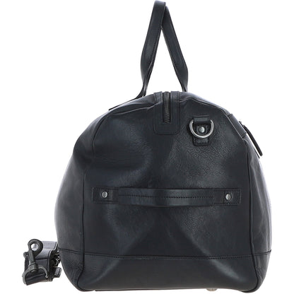 Ashwood Leather S-65 Black Leather Holdall