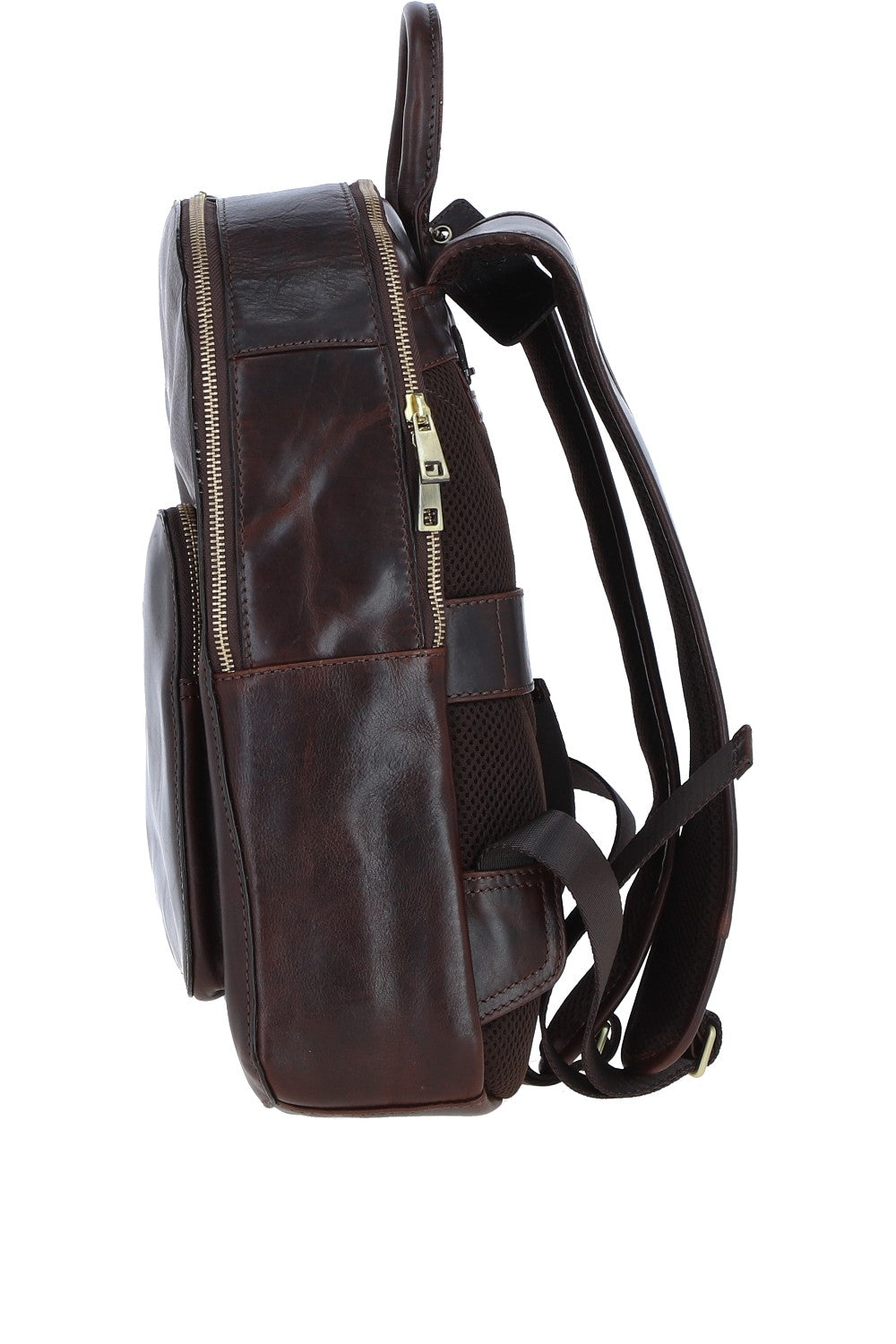 Ashwood Leather PL-46 Brown Leather Rucksack