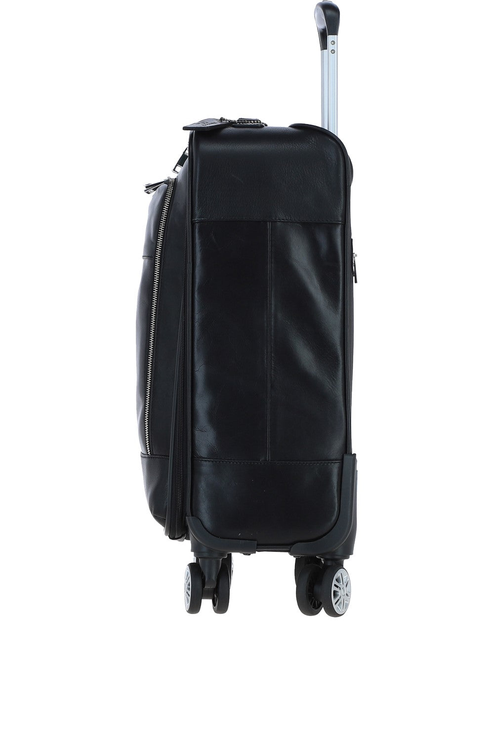 Ashwood Leather PL-52 Temponada Black Cabin Trolley Bag