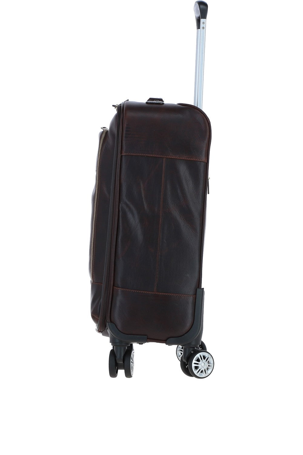 Ashwood Leather PL-52 Temponada Brown Cabin Trolley Bag