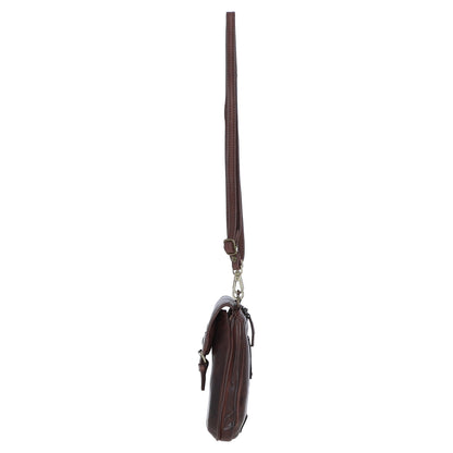 Ashwood Leather D-99 Brandy Phone Bag