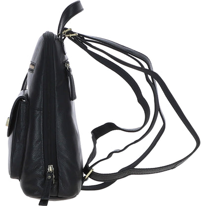 Ashwood Leather M-85 Black Backpack