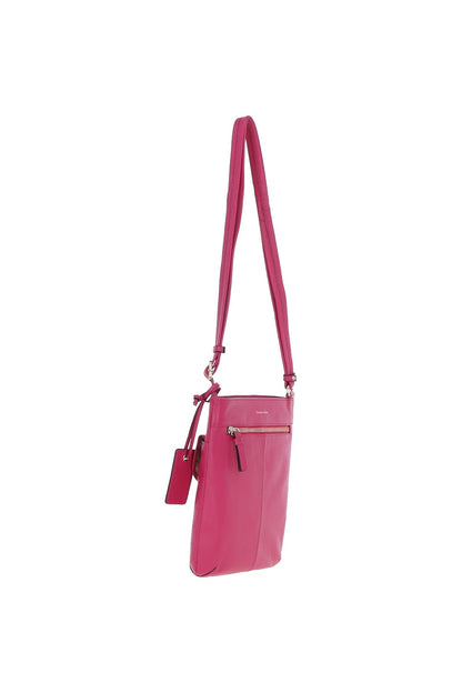 Ashwood Leather CB-5 Pink Crossbody Bag