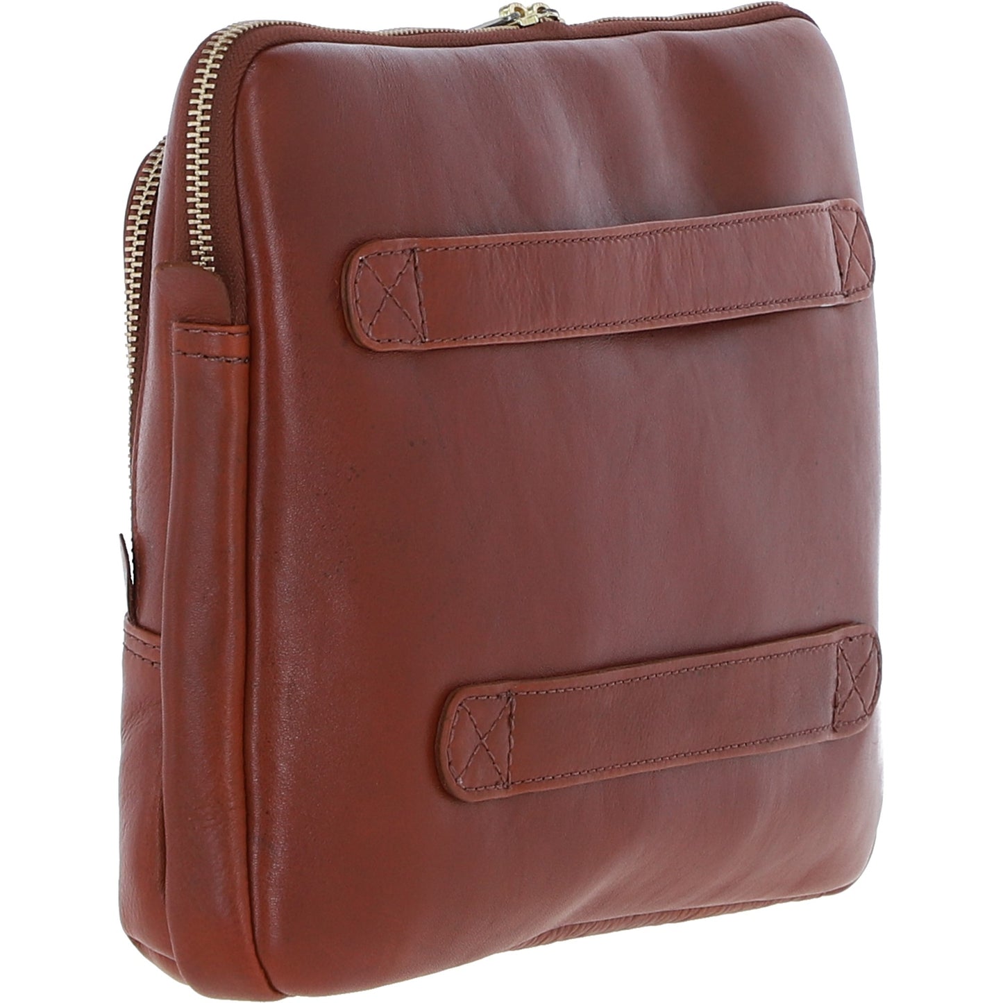 Ashwood Leather PL-42 Tan Leather Laptop Sleeve