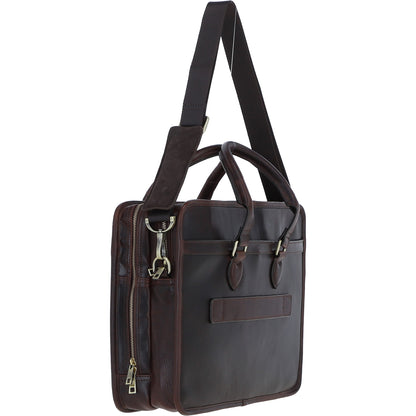Ashwood Leather PL-48 Brown Leather Business Case