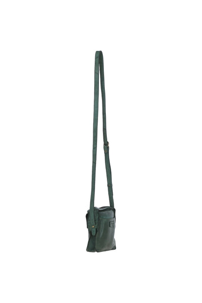 Ashwood Leather D-101 Green Handbag