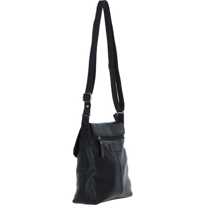 Ashwood Leather M-84 Black Leather Bag