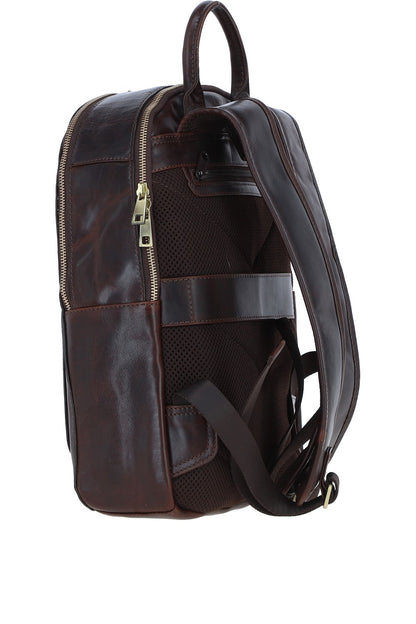 Ashwood Leather PL-46 Brown Leather Rucksack