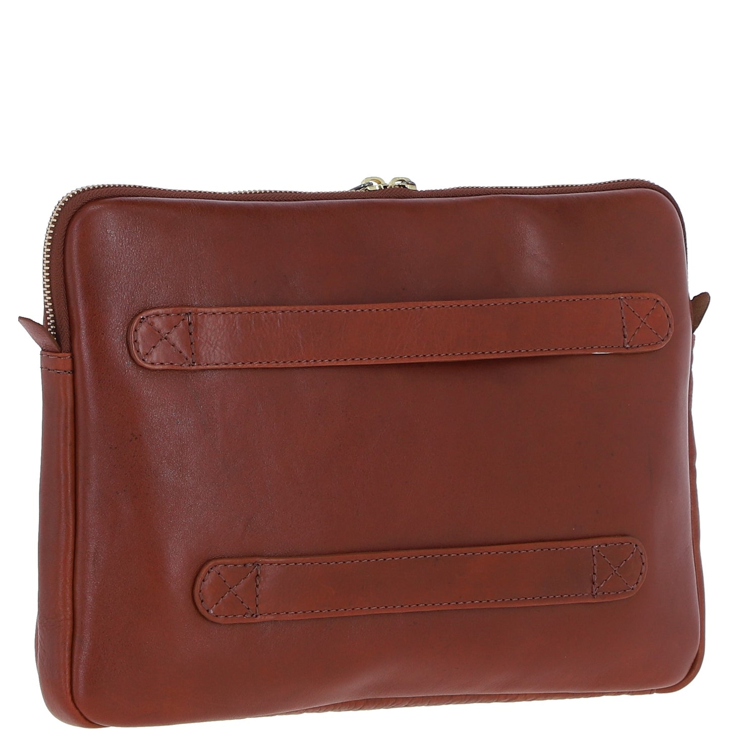 Ashwood Leather PL-42 Tan Leather Laptop Sleeve