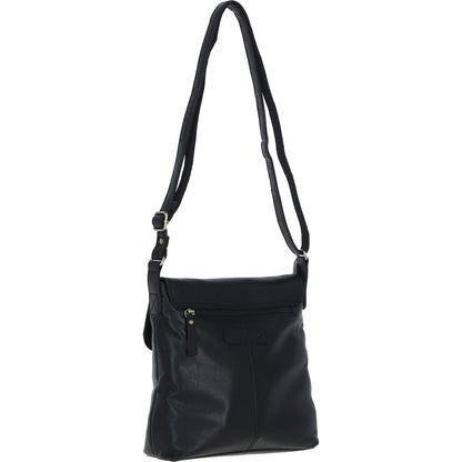 Ashwood Leather M-84 Black Leather Bag