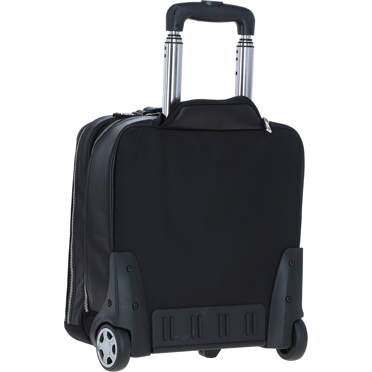 Ashwood Leather PL-51 Black Leather Business Trolley