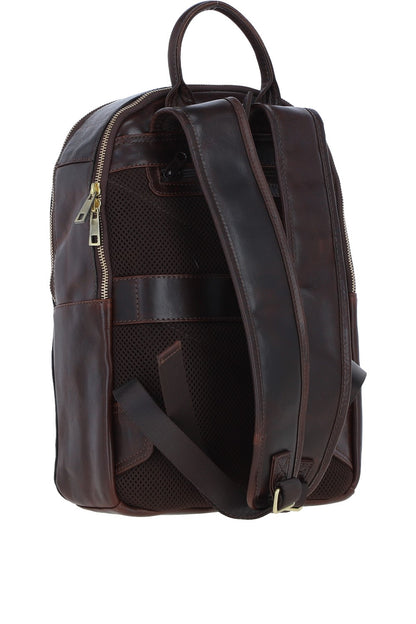 Ashwood Leather PL-46 Brown Leather Rucksack