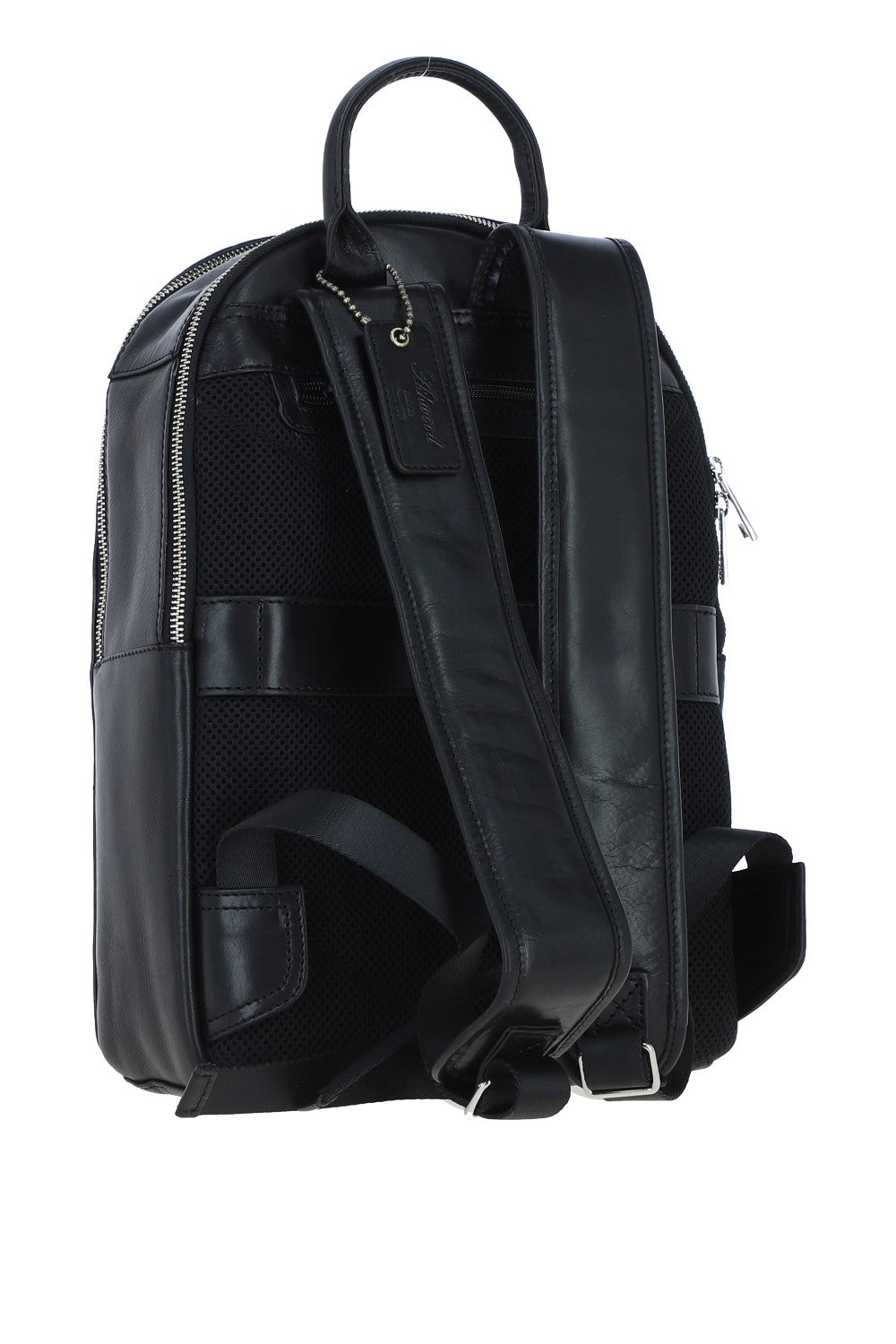 Ashwood Leather PL-46 Black Leather Rucksack