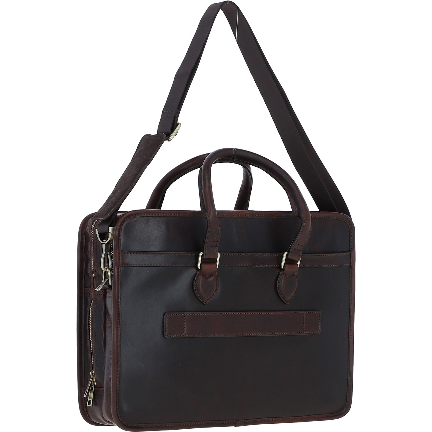 Ashwood Leather PL-48 Brown Leather Business Case
