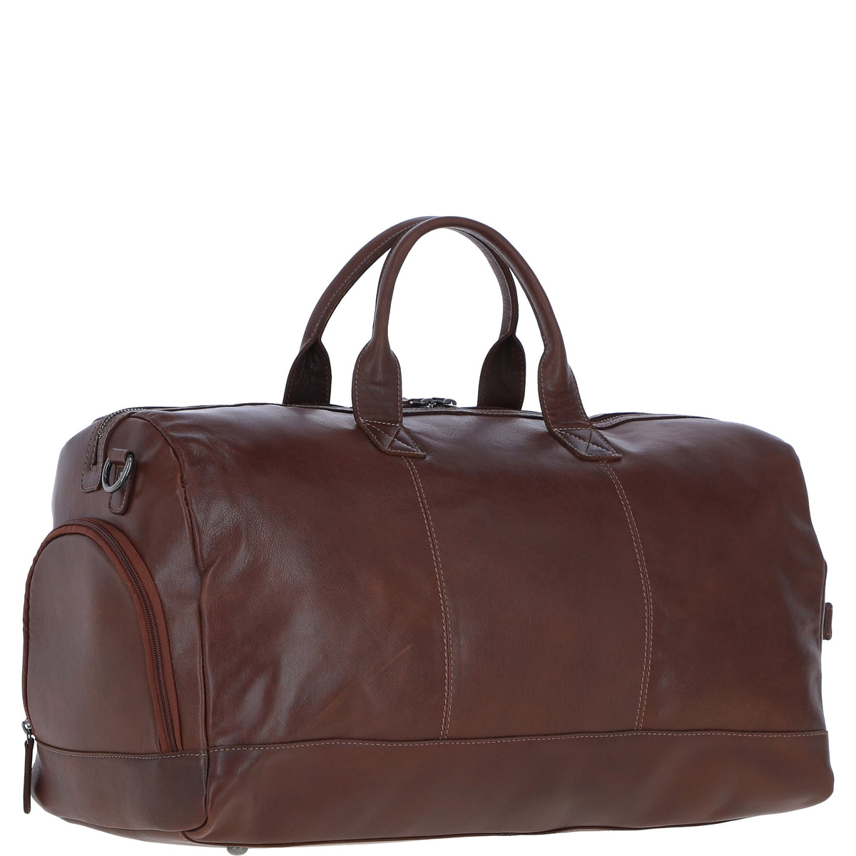 Ashwood Leather S-65 Brown Leather Holdall