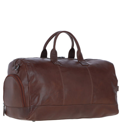 Ashwood Leather S-65 Brown Leather Holdall