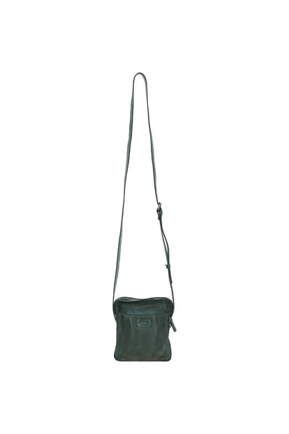 Ashwood Leather D-101 Green Handbag