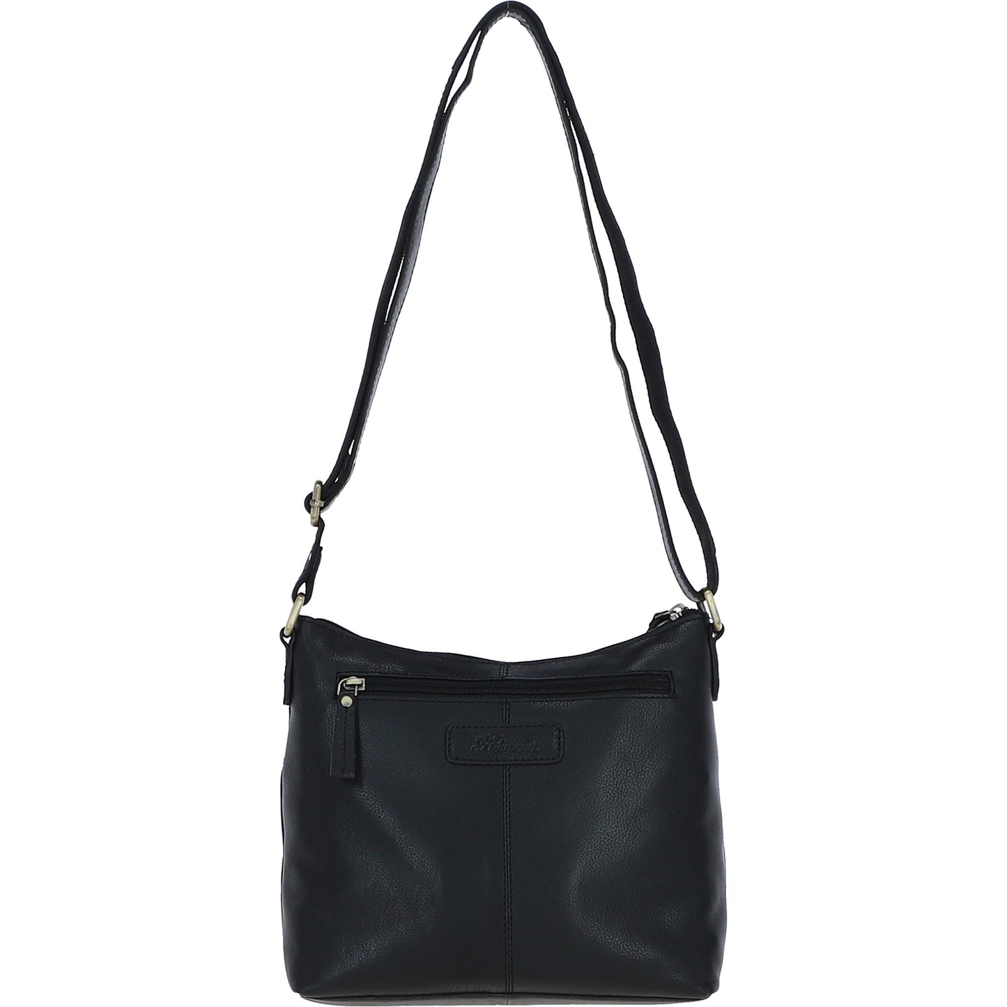 Ashwood Leather M-86 Black Leather Bag