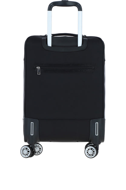 Ashwood Leather PL-52 Temponada Black Cabin Trolley Bag
