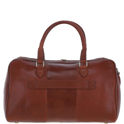 Ashwood Leather PL-47 Tan Leather Weekender Bag