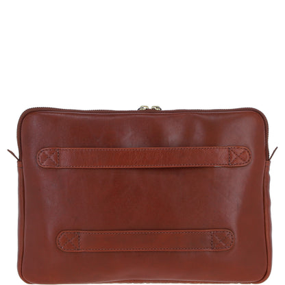 Ashwood Leather PL-42 Tan Leather Laptop Sleeve