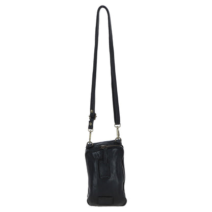 Ashwood Leather D-99 Black Phone Bag