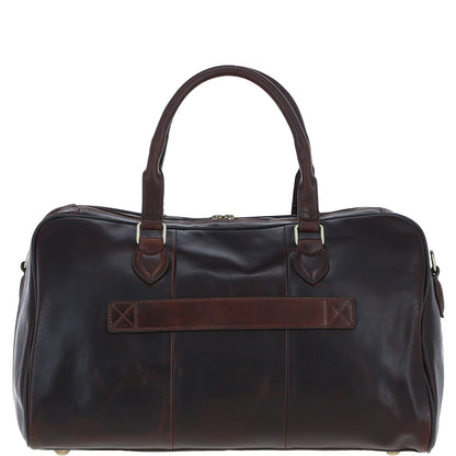 Ashwood Leather PL-47 Brown Leather Weekender Bag