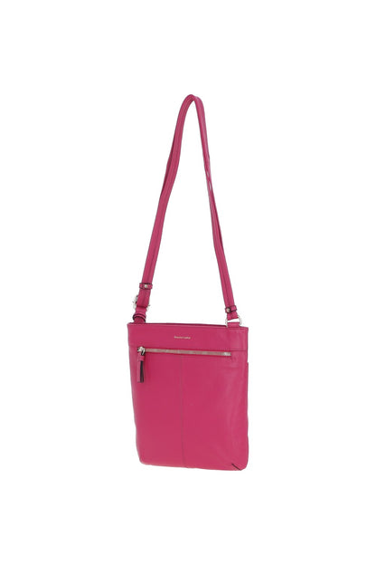 Ashwood Leather CB-5 Pink Crossbody Bag