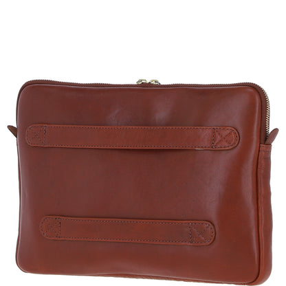 Ashwood Leather PL-42 Tan Leather Laptop Sleeve