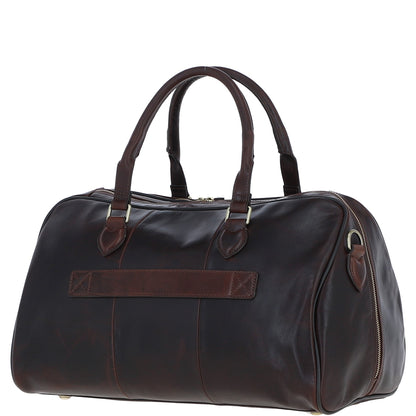 Ashwood Leather PL-47 Brown Leather Weekender Bag