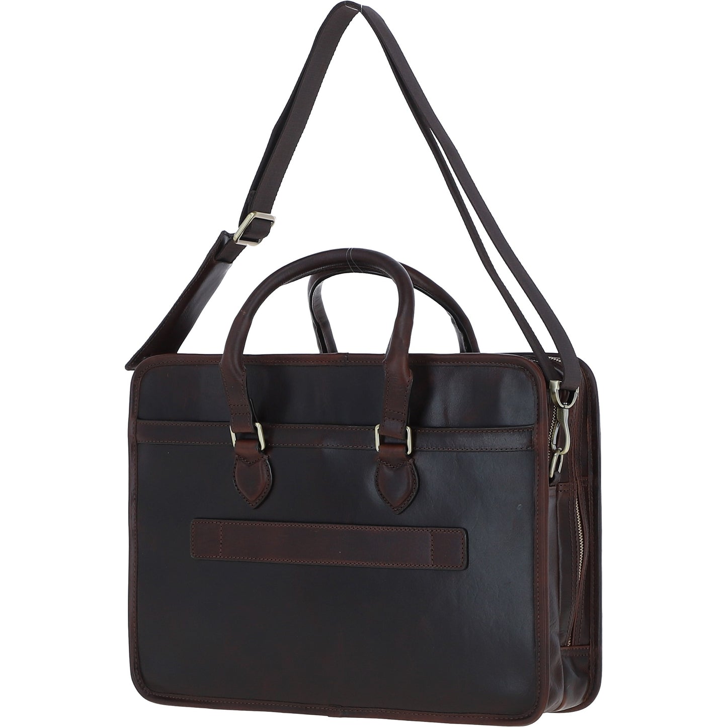 Ashwood Leather PL-48 Brown Leather Business Case