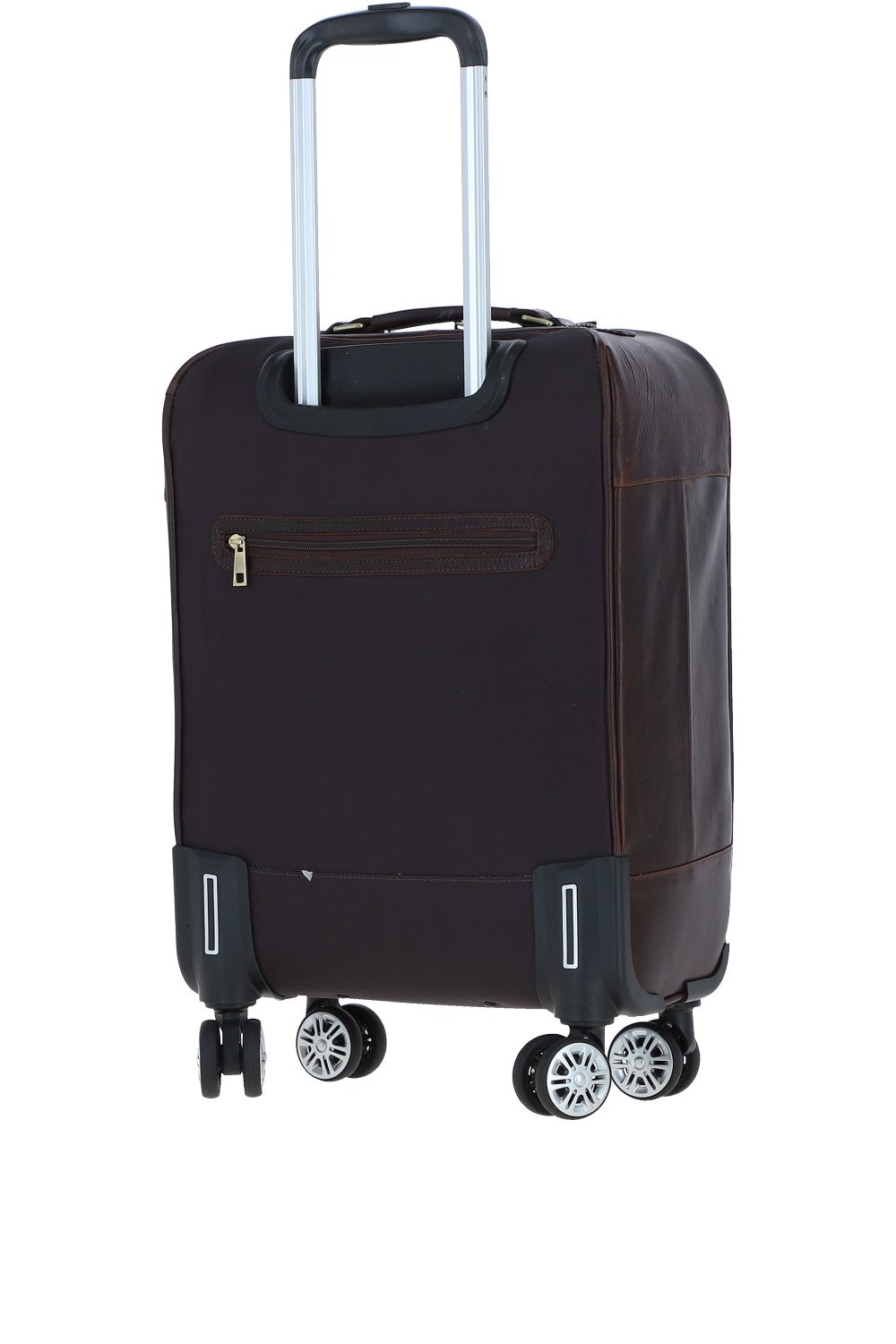 Ashwood Leather PL-52 Temponada Brown Cabin Trolley Bag