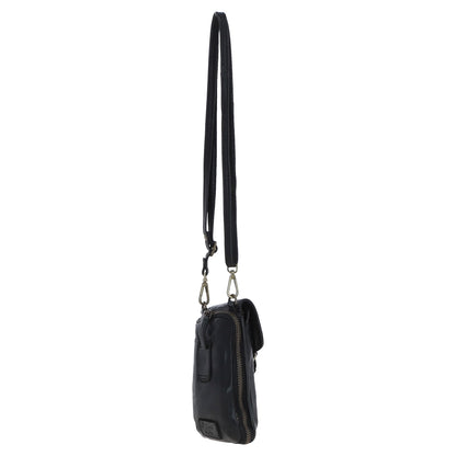 Ashwood Leather D-99 Black Phone Bag