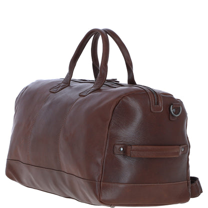 Ashwood Leather S-65 Brown Leather Holdall