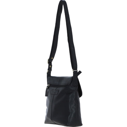 Ashwood Leather M-84 Black Leather Bag
