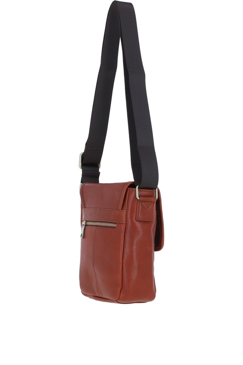 Ashwood Leather PL-44 Tan Leather Cross Body Bag