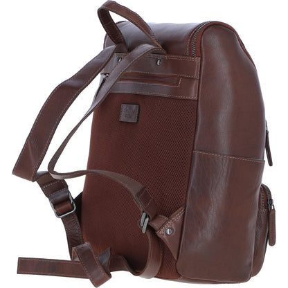 Ashwood Leather S-64 Brown Leather Backpack