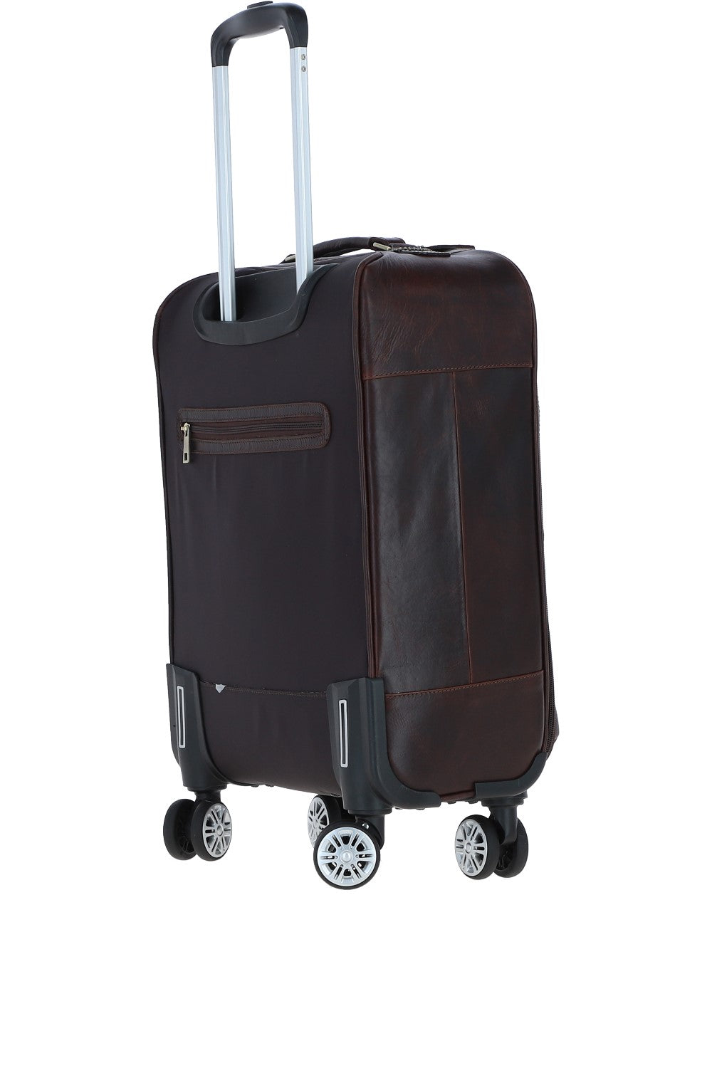 Ashwood Leather PL-52 Temponada Brown Cabin Trolley Bag