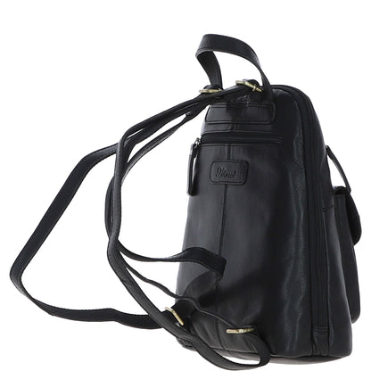 Ashwood Leather M-85 Black Backpack