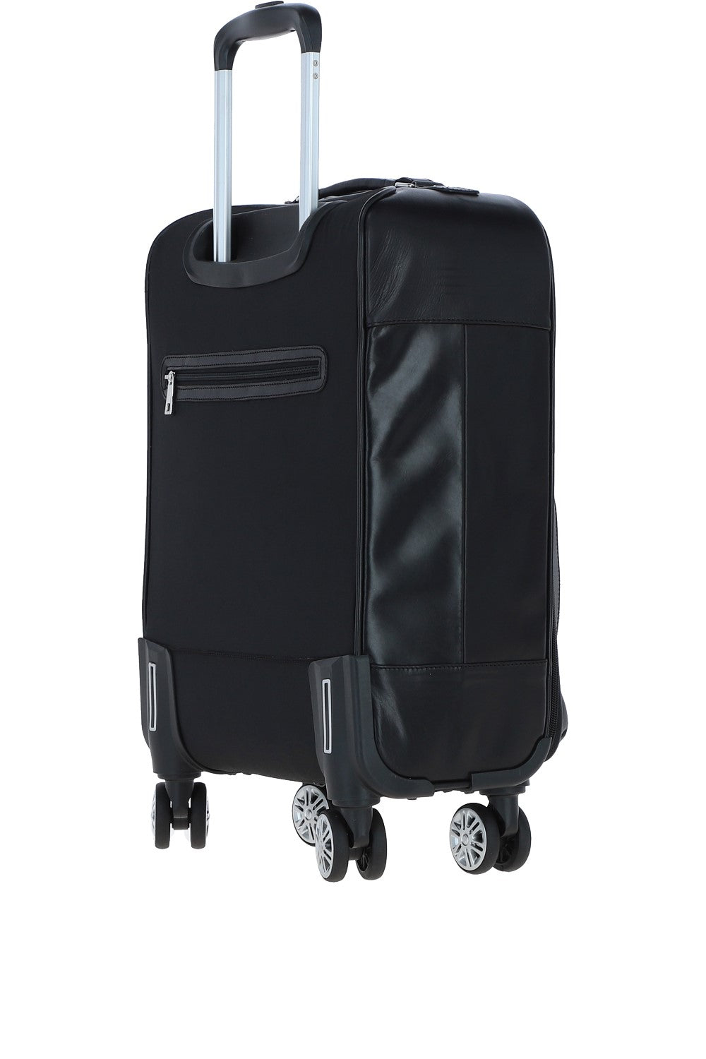 Ashwood Leather PL-52 Temponada Black Cabin Trolley Bag