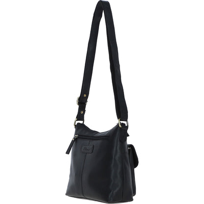 Ashwood Leather M-86 Black Leather Bag