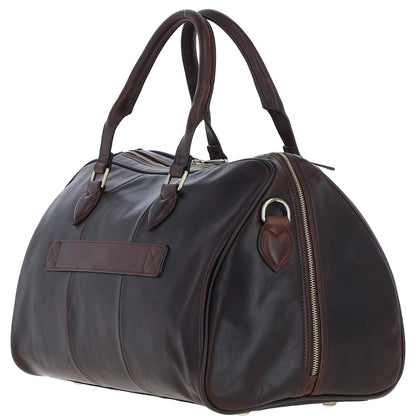 Ashwood Leather PL-47 Brown Leather Weekender Bag