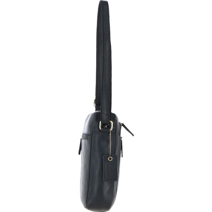 Ashwood Leather K-42 Black Leather Bag