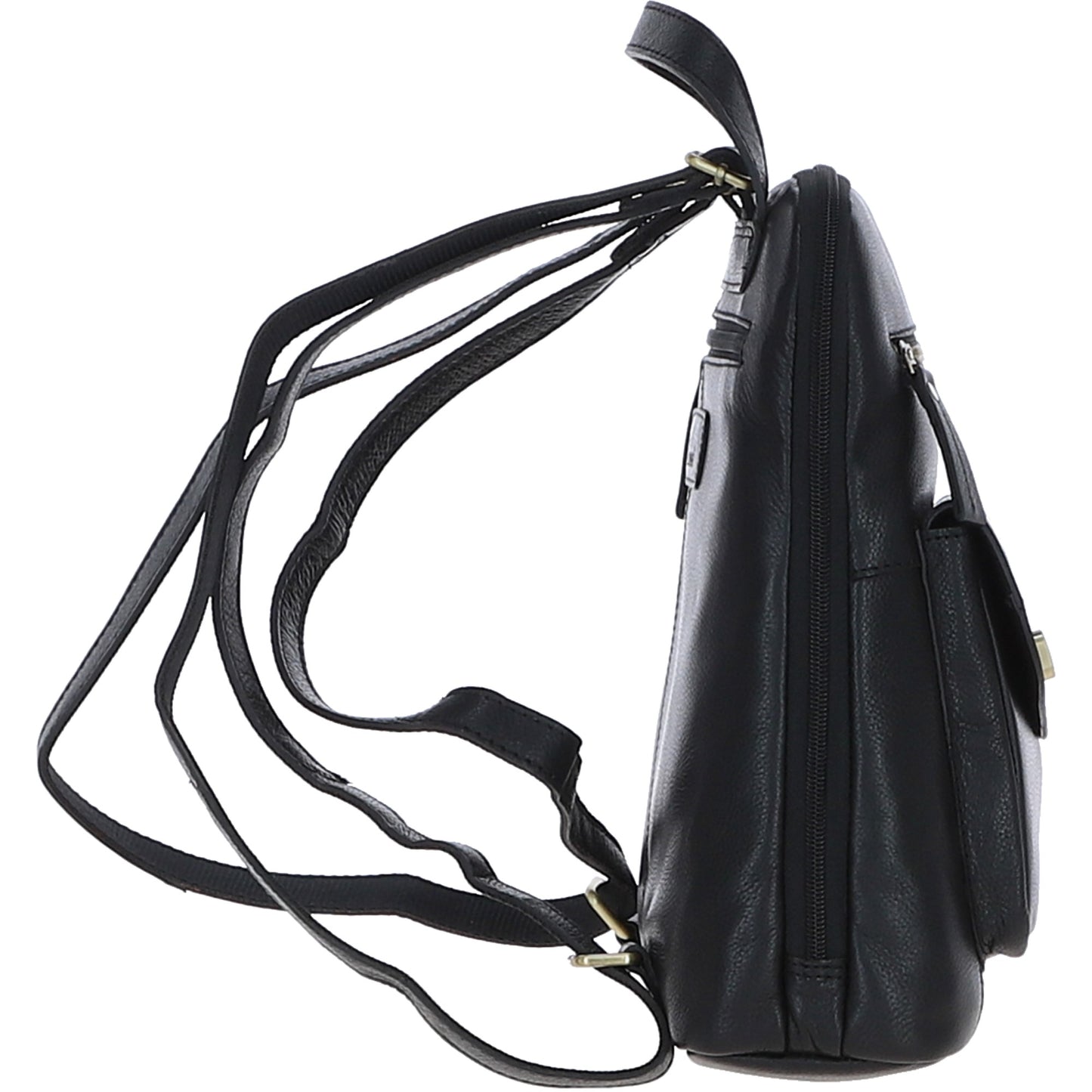 Ashwood Leather M-85 Black Backpack