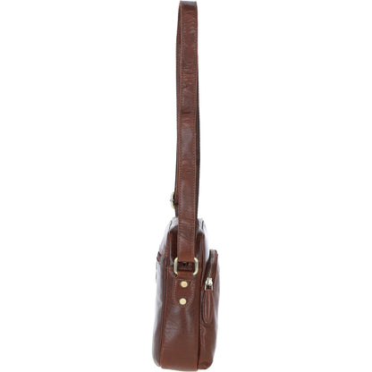 Ashwood Leather T-79 Chestnut Tan Leather Body Bag