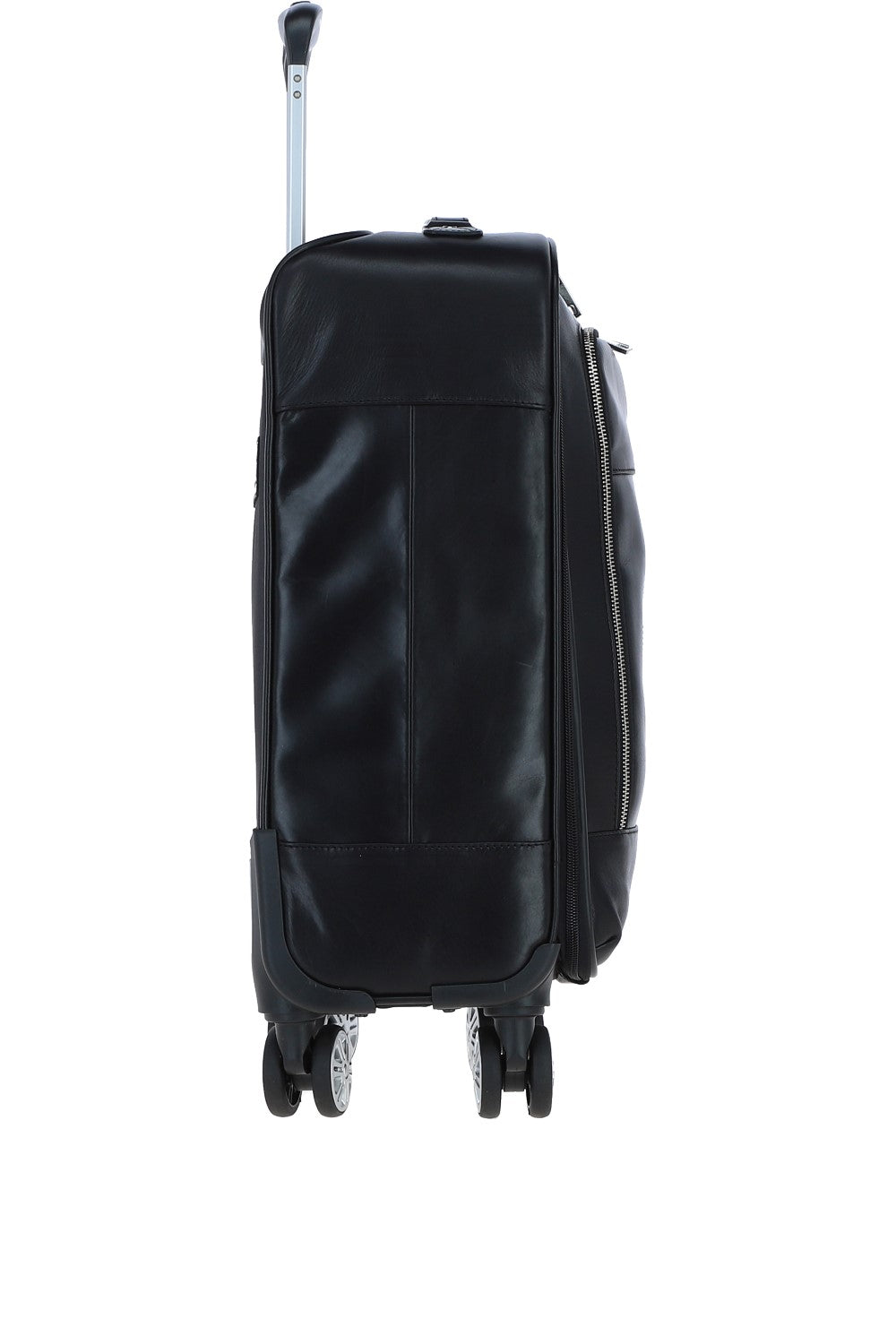 Ashwood Leather PL-52 Temponada Black Cabin Trolley Bag