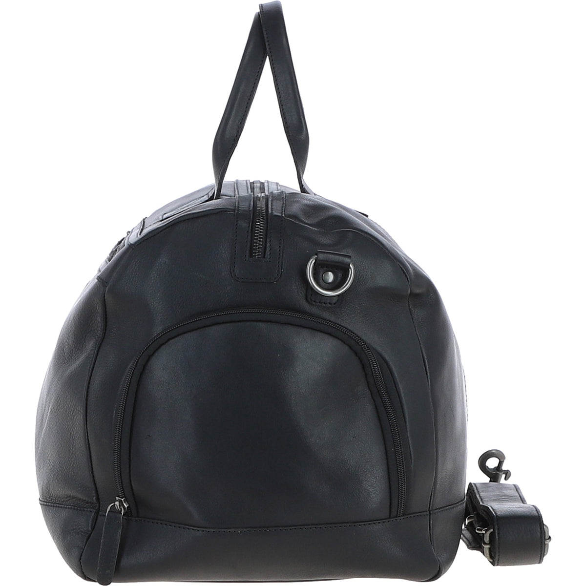 Ashwood Leather S-65 Black Leather Holdall