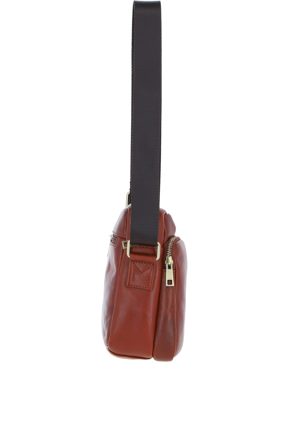 Ashwood Leather PL-43 Tan Leather Cross Body Bag